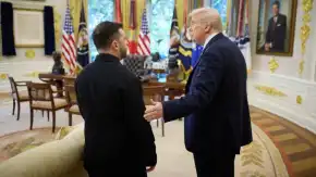 Zelenskyy and Trump. Photo: Zelenskyy's Telegram channel.