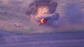 A plane of the occupiers destroyed by the SSU. Photo: screenshot of the video.