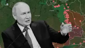 Володимир Путін. Колаж УН