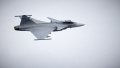 A Gripen fighter jet. Photo: the President's Office.
