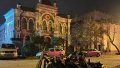 Damage to the synagogue. Photo: x.com/RabbiUkraine