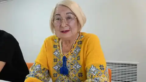 Христина Гоянюк. Скриншот з трансляції "Суспільного"
