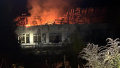 Russia attacks recreation center in Chernihiv Region: woman injured, fire breaks out
