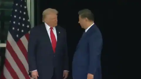 Дональд Трамп и Си Цзиньпин. Скриншот видео x.com/WhiteHouse