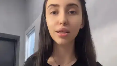 Блогер Анастасия Кускевич. Скриншот видео: TikTok/anastasiabeglanka
