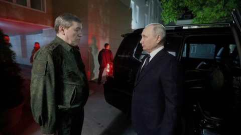 Валерій Герасімов та Володимир Путін. Ілюстративне фото