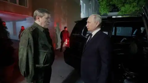 Валерій Герасімов та Володимир Путін. Ілюстративне фото
