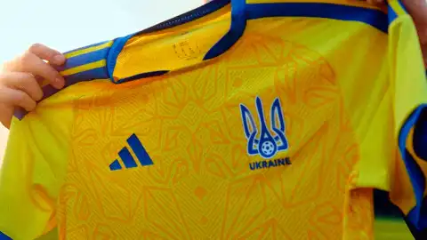 Новая форма сборной Украины по футболу. Фото: adidas