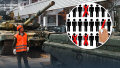 Russia has recorded layoffs at the flagships of the military industry. Collage: CPJ