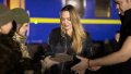 Border guards give gift to Angelina Jolie as humanitarian. What they gave