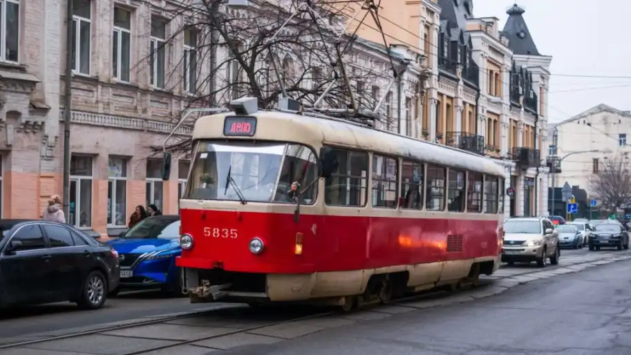 Трамвай. Фото: sribne-gazeta.com.ua