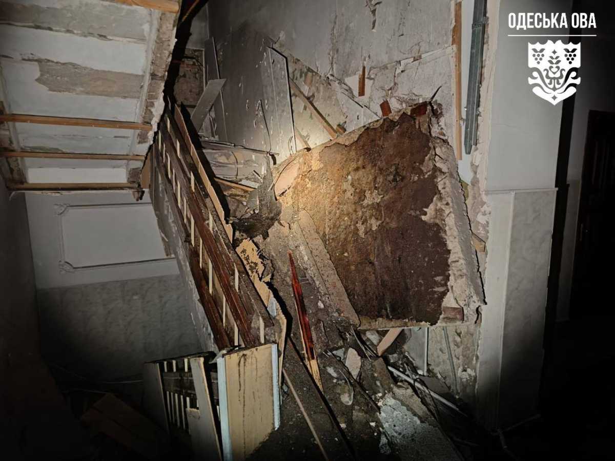 Росіяни вчергове атакували Одещину. Фото: Одеська ОВА