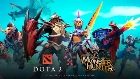 Кроссовер Dota 2 и Monster Hunter. Фото: Valve