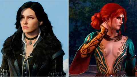 Йеннефер и Трисс. Фото: Witcher 3