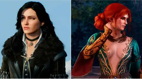 Йеннефер и Трисс. Фото: Witcher 3