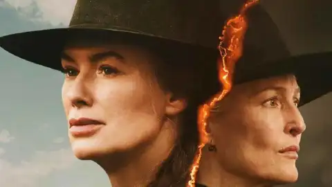 Лина Гиди и Джиллиан Андерсон. Постер к сериалу