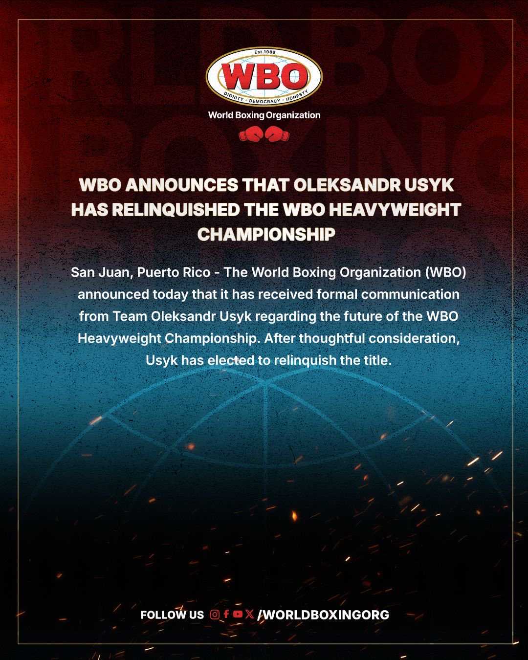 Photo: x/WorldBoxingOrg