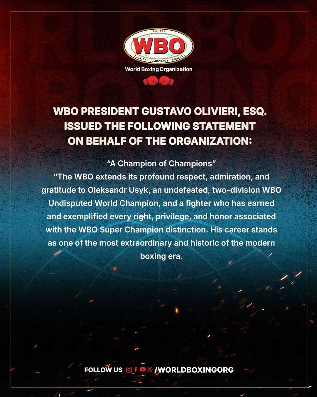 Photo: x/WorldBoxingOrg