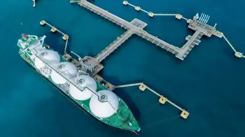 Поставки американского сжиженного газа в Европу. Фото: "Нафтогаз".