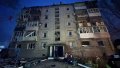 The aftermath of the russian air strike on Sloviansk. Photo: Sloviansk city military administration.