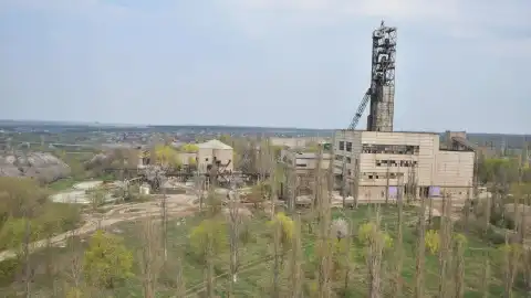 Центральный копер шахты "Ингульская"