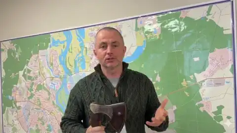 Скріншот з відео на фейсбук Максима Бахматова, яке він опублікував після звернення Київради до Президента щодо його звільнення