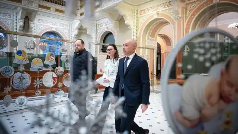 Юлия Свириденко, Руслан Стефанчук, Андрей Пышный. Фото: telegram/svyrydenkoy