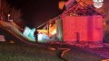 Russian army strikes south of Odesa Region with drones at night, fire broke out at energy facility