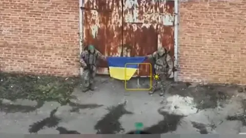 Кадр видео Генштаба ВСУ