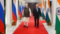 Modi and putin. Photo: X/narendramodi