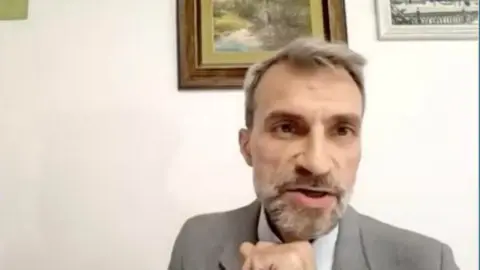 Андрей Козлов. Скриншот трансляции: ec.court.gov.ua