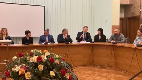 Конкурс на краще есе серед студентів. Фото: Інститут міжнародних відносин КНУ 