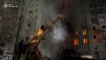 Several attack drones hit multi-storey building in Sumy Region, causing large-scale fire