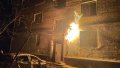 Drone exploded in Chernihiv at night: gas pipeline caught fire, 2 people injured