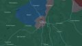 Kupiansk on the map of the DeepState project. Photo: screenshot.