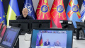 Denys Shmyhal at the Ramstein meeting. Photo: facebook/Denys Shmyhal