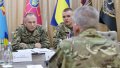 Oleksandr Syrskyi met with a British delegation headed by Chief of the British Defence Staff Richard Knighton. Photo: GeneralStaffZSU.