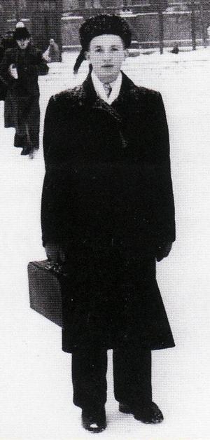 Студент Київського державного університету імені Шевченка. Фото: wikipedia