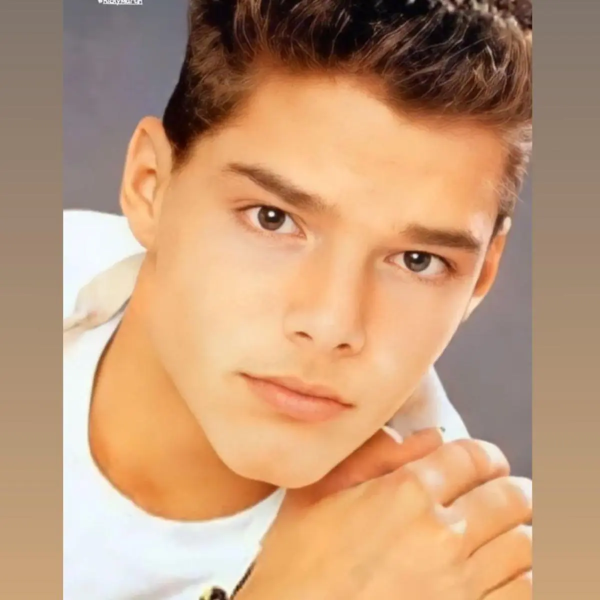Рікі Мартін у 16 років. Фото: instagram/ricky_martin