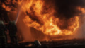 Destruction of Ukrnafta's production facilities. Photo: Naftogaz