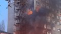 The site of the UAV hit. Photo by Dmytro Bryzhynskyi