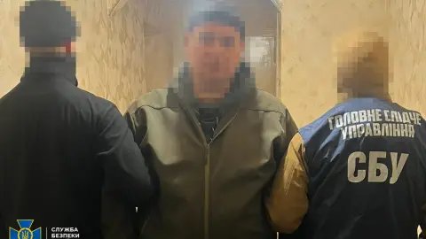 Задержание вражеского агента. Фото: СБУ