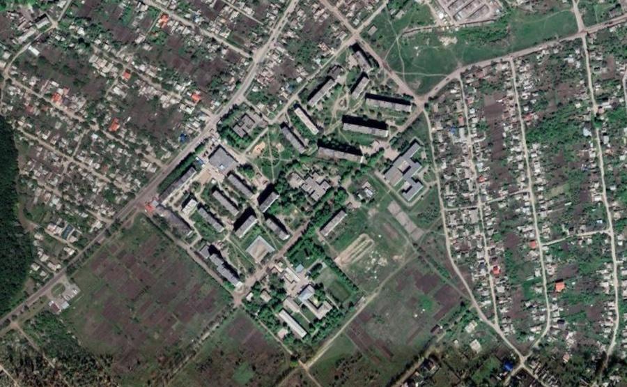 Скриншот карты сервиса Google Maps.