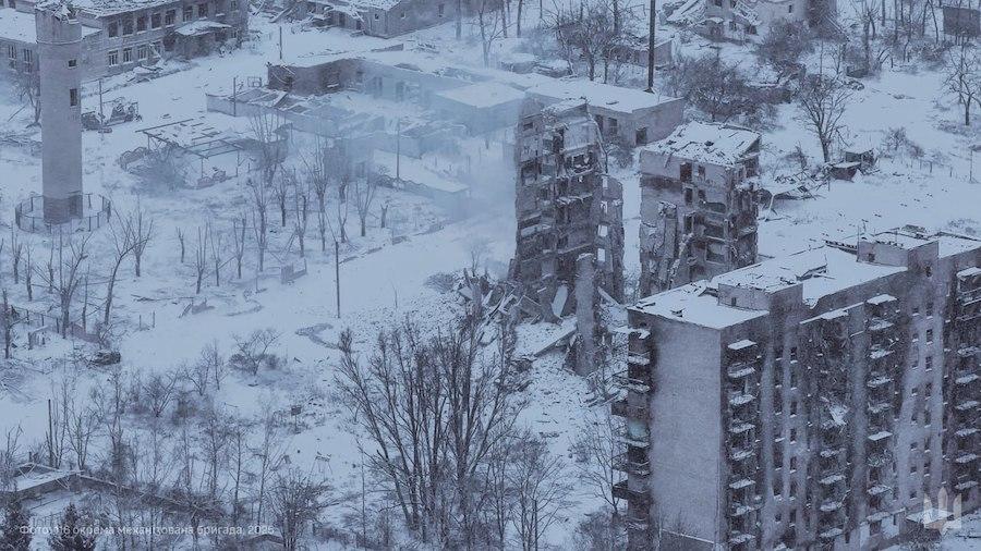 Купянск, декабрь 2025 года. Фото: 116-я ОМБр ВСУ.