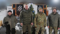 Vitali Klitschko celebrated the New Year with soldiers at the front