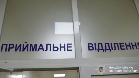 Приемное отделение. Фото: Национальная полиция