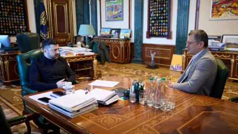 Zelenskyy met with ex-Foreign Minister Dmytro Kuleba amid personnel appointments