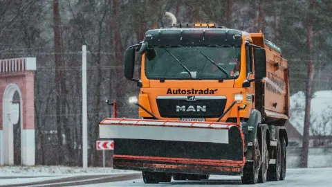Уборка снега. Фото: autostrada