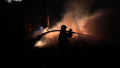 Russia targeted district boiler houses. Photo: Kyiv State Emergency Service