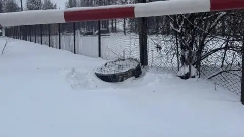 Фрагмент ракеты "Орешник". Фото: Служба безопасности Украины.